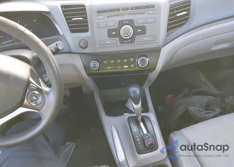 2012 Honda Civic Lx из США, поврежденный, VIN 2HGFG3B53CH545174